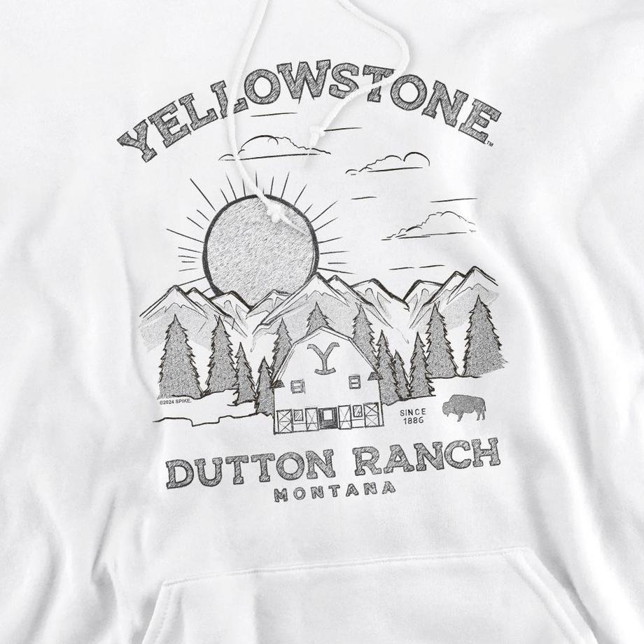 Yellowstone  Dutton Ranch Kapuzenpullover 