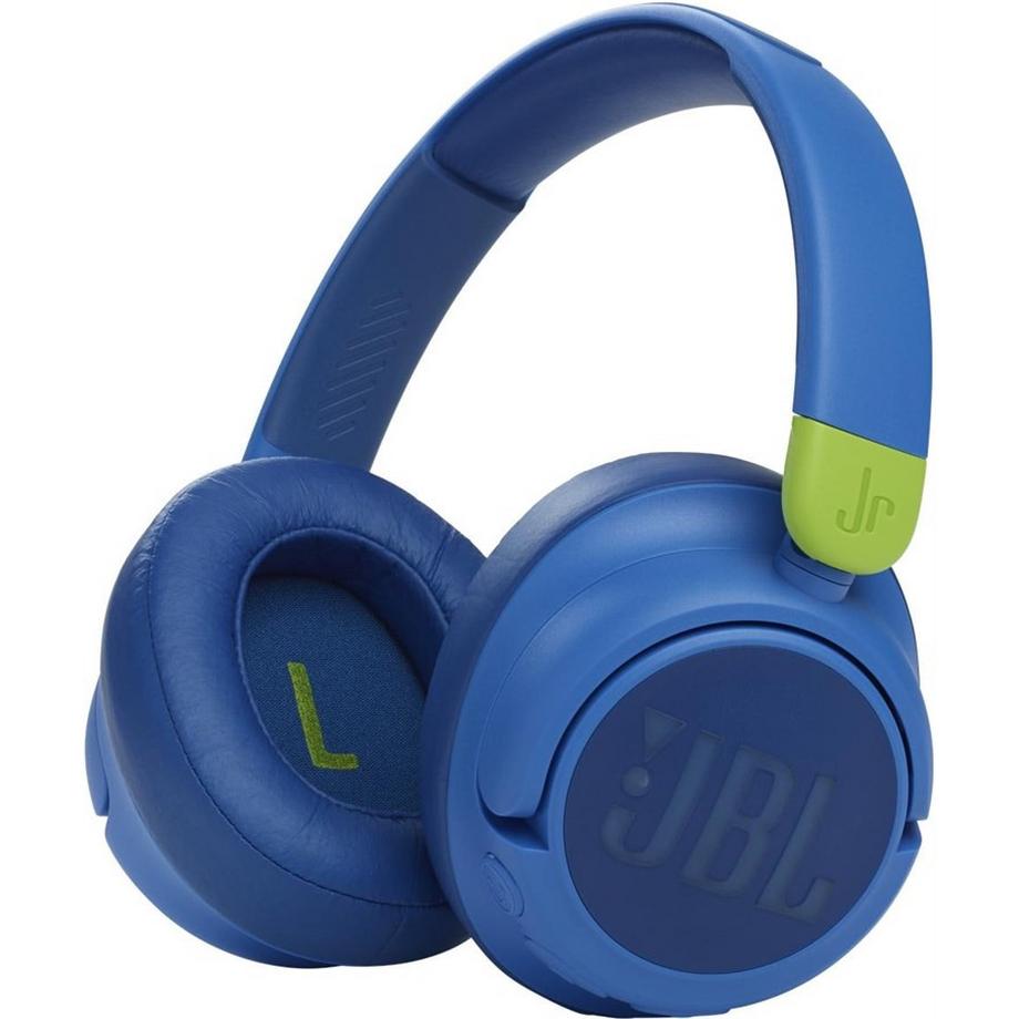 JBL  JR460NC Over-Ear Kinderkopfhörer blau, bis 20h Akku, NC, lautstärkebegrenzt 