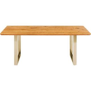 KARE Design Table Symphony chêne laiton 180x90  