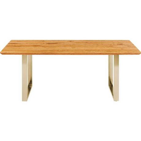 KARE Design Table Symphony chêne laiton 180x90  