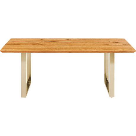 KARE Design Table Symphony chêne laiton 180x90  