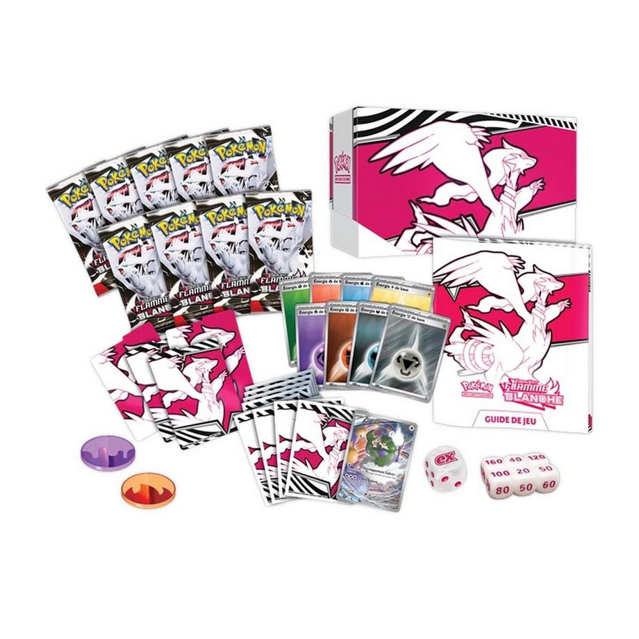 Pokemon  JCC: EV10.5 - Flamme Blanche Coffret Dresseur d'Élite - FR 
