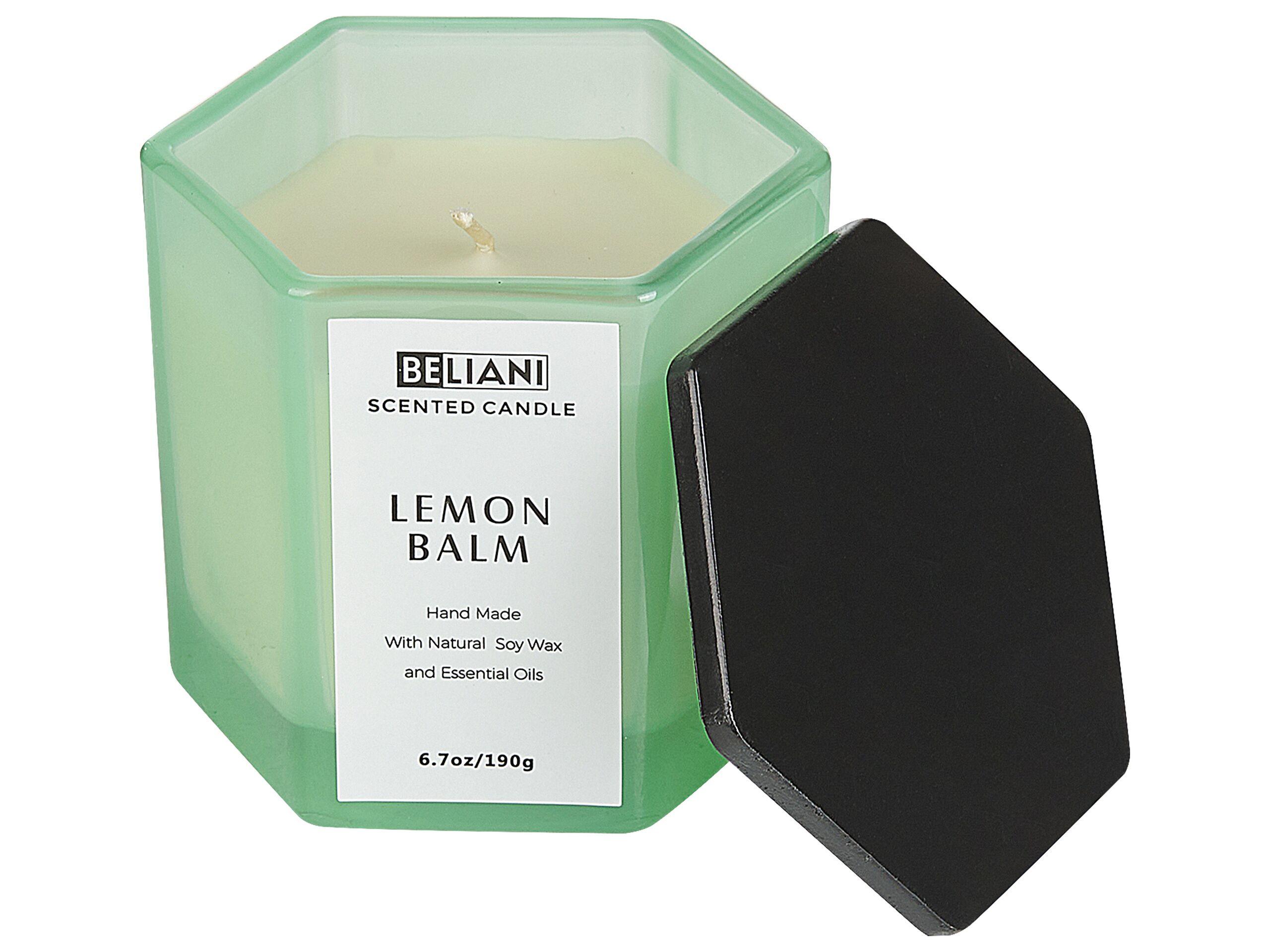 Beliani Candela Profumata con Diffusore di Fragranze en Cera di Soia CLASSY TINT  