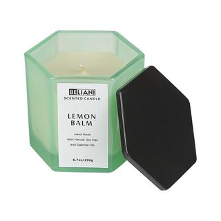 Beliani Duftkerze mit Duftverteiler aus Sojawachs CLASSY TINT  