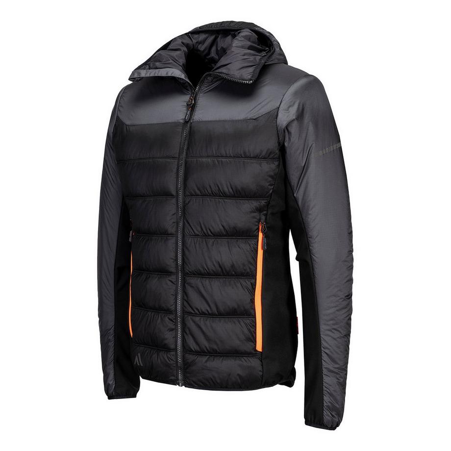 Port Veste Matelassée Ev4 avec Capuche  