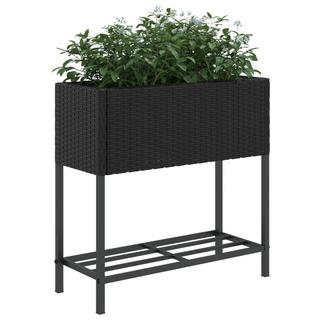 VidaXL Jardinière rotin synthétique  