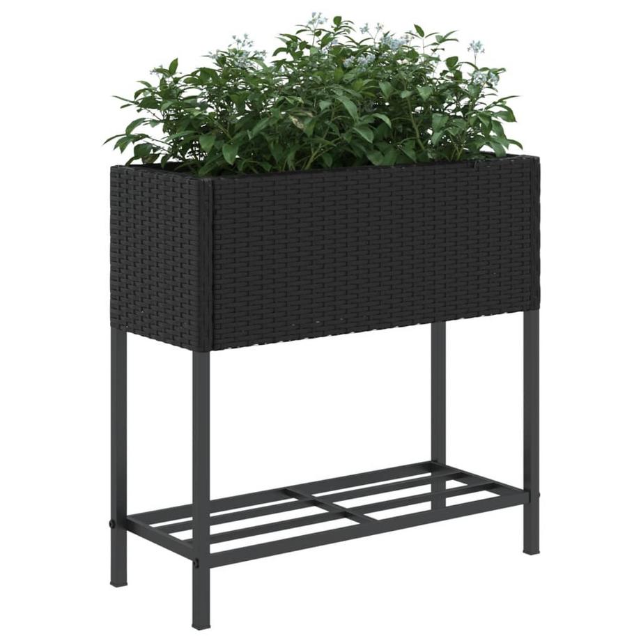 VidaXL Pflanzkübel poly-rattan  