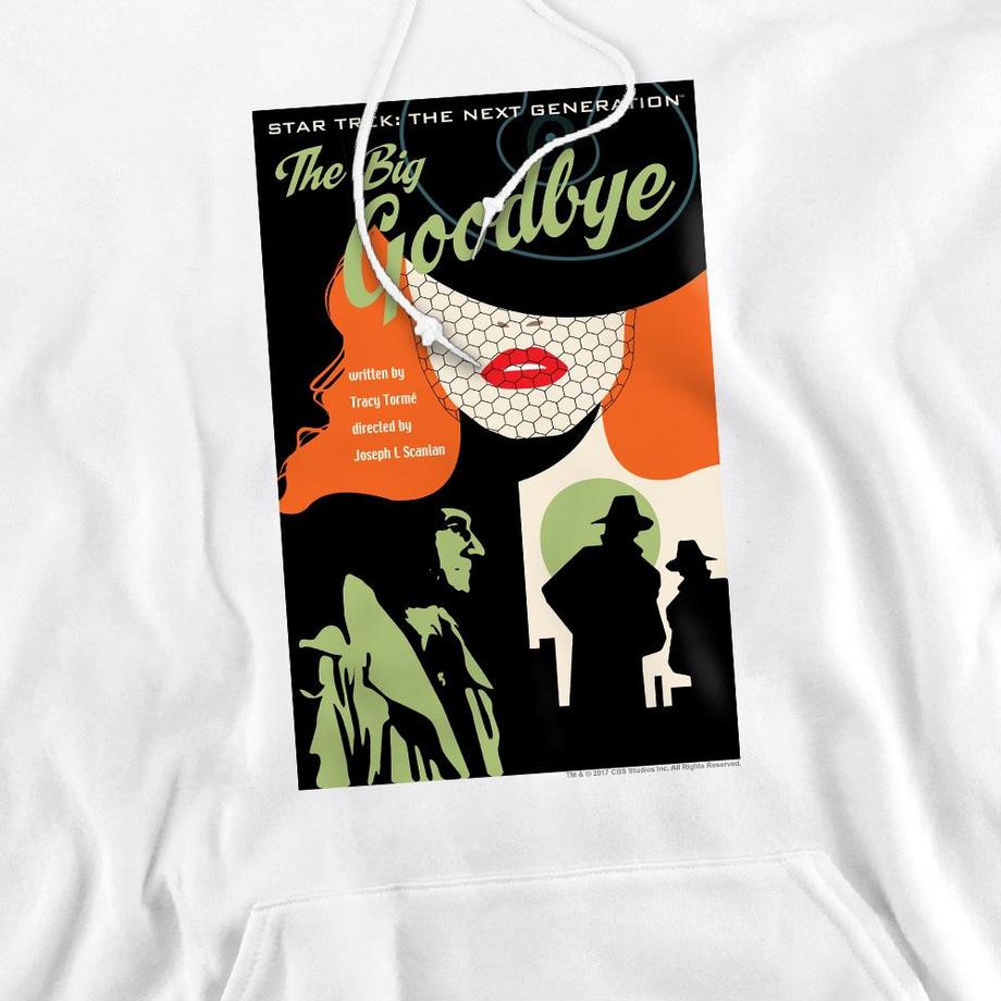 Star Trek The Next Generation Season 1 Episode 12 Felpa con Cappuccio  