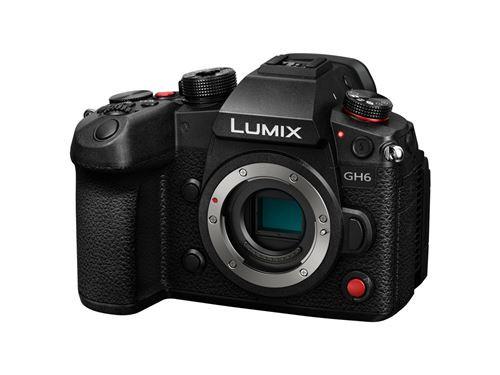 Panasonic  Appareil photo hybride  Lumix GH6 Boitier nu noir 