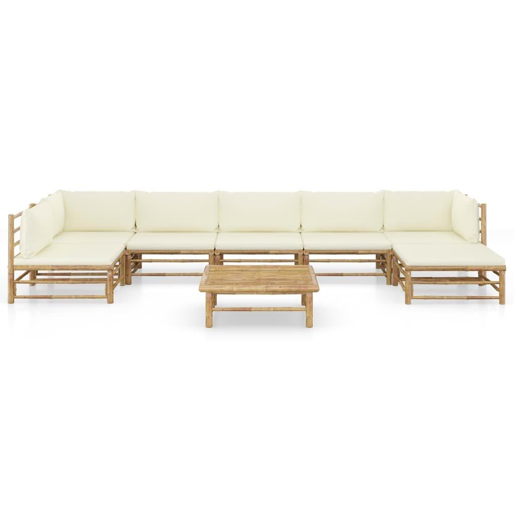 VidaXL Garten-lounge-set bambus  