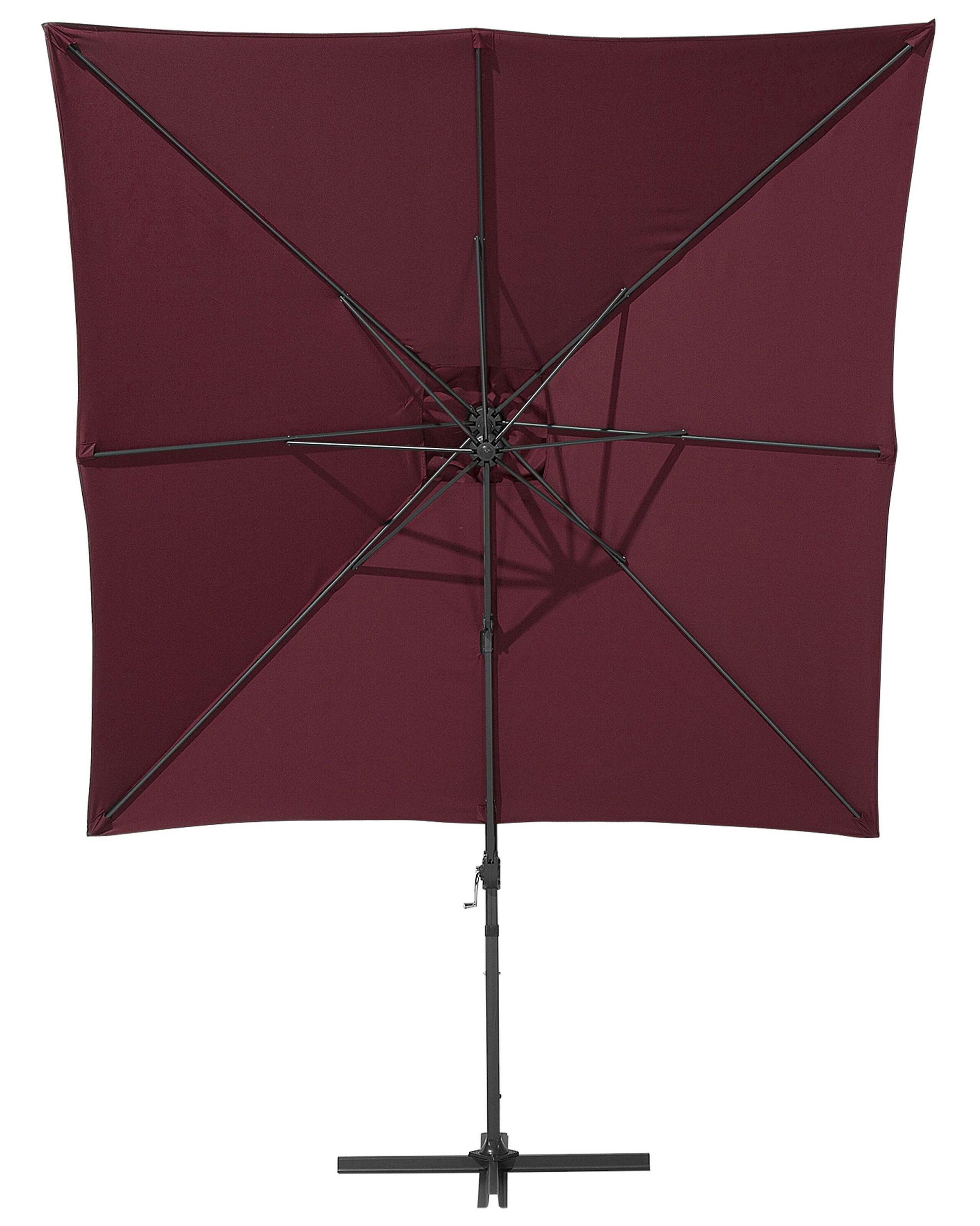 Beliani Ampelschirm aus Stoff MONZA  