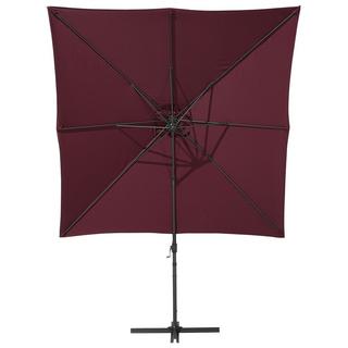 Beliani Ampelschirm aus Stoff MONZA  