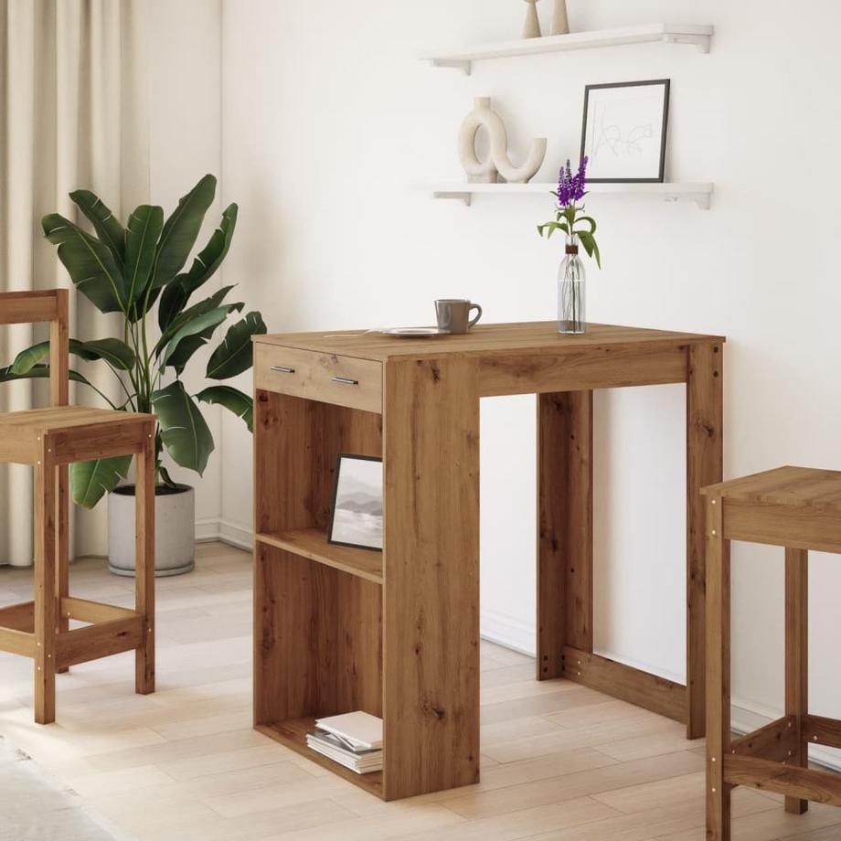 VidaXL Bartisch holzwerkstoff  