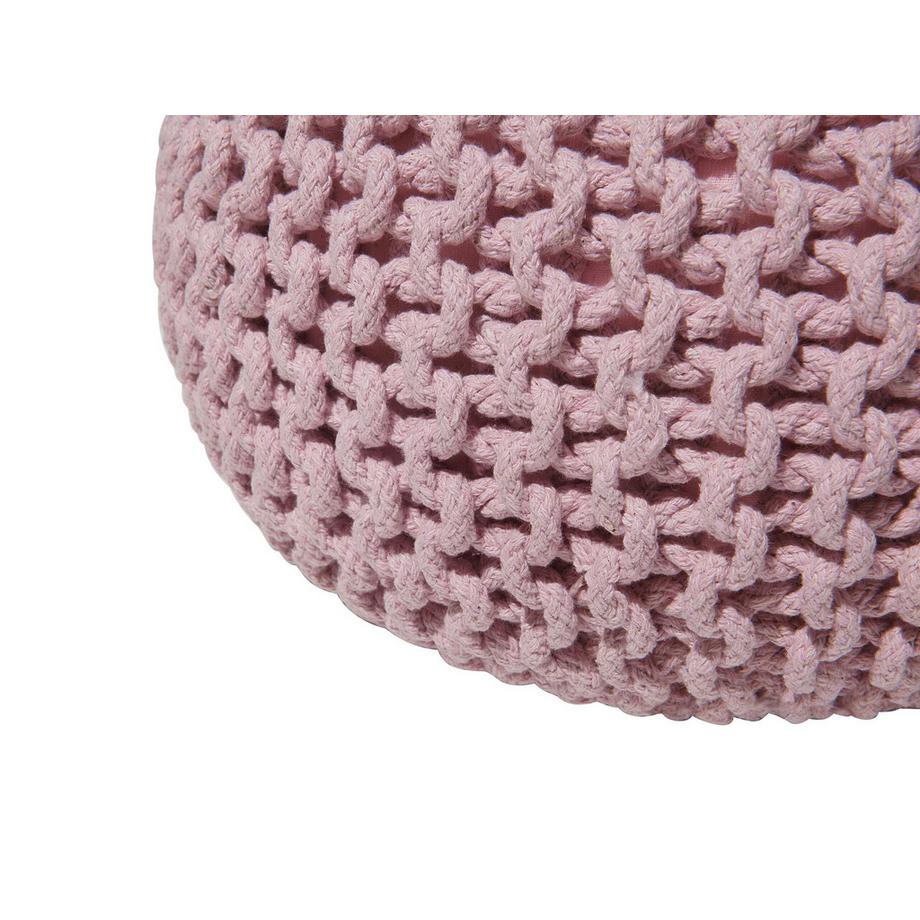 Beliani Pouf en Coton  CONRAD  