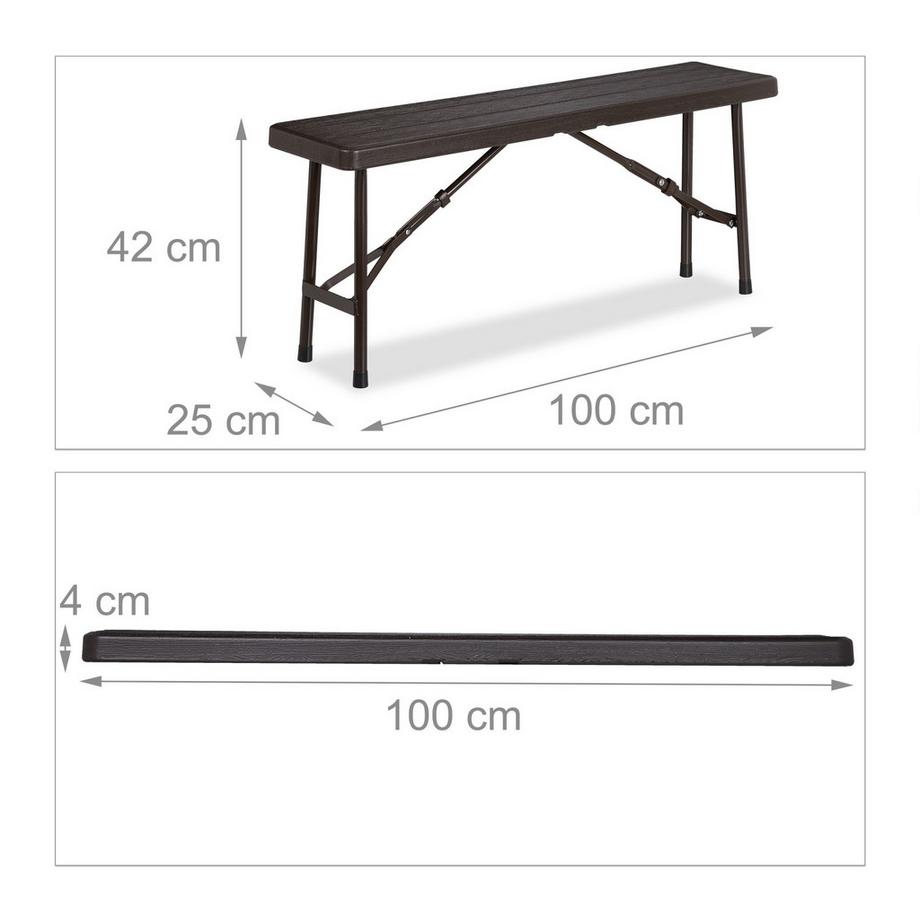 Northix Picknickbänke-Set  