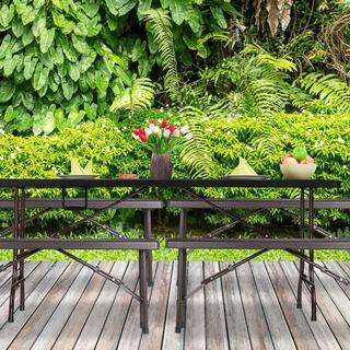 Northix Picknickbänke-Set  