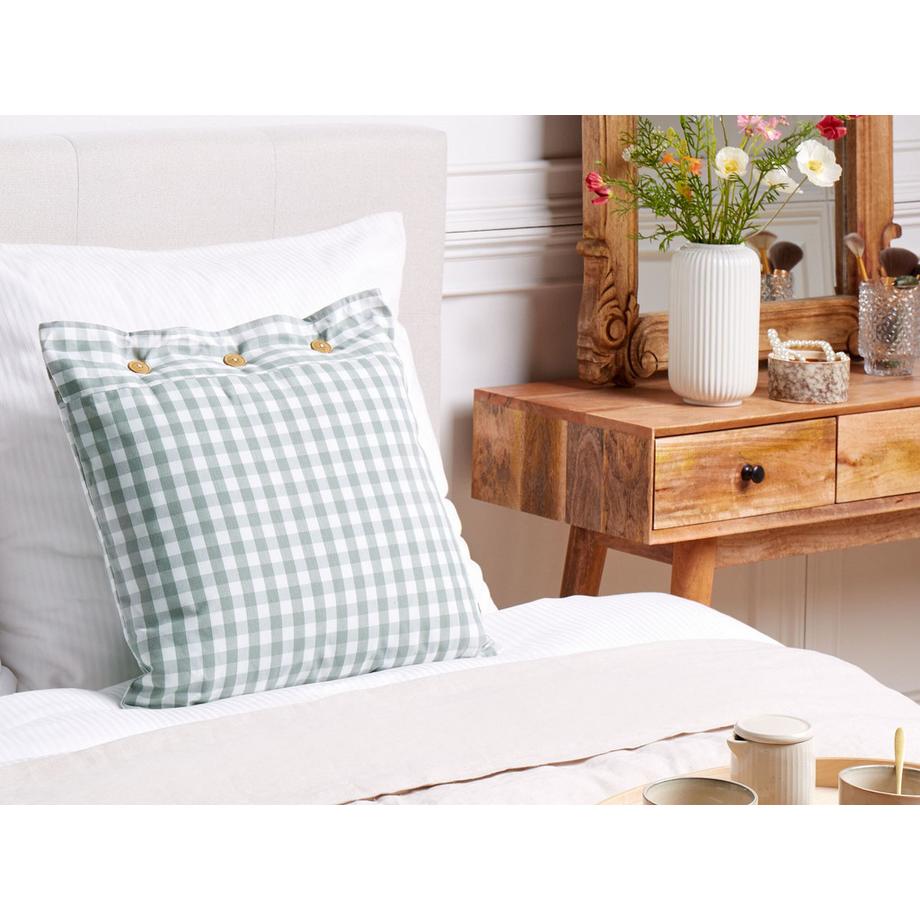 Beliani Dekokissen aus Polyester Landhausstil TALYA  