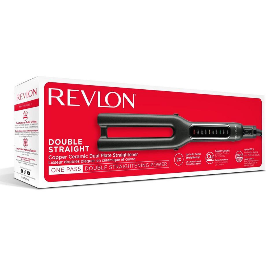 REVLON Piastra per capelli doppia dritta  