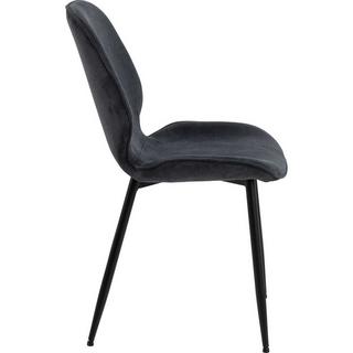 mutoni Chaise de salle à manger Vamika anthracite  