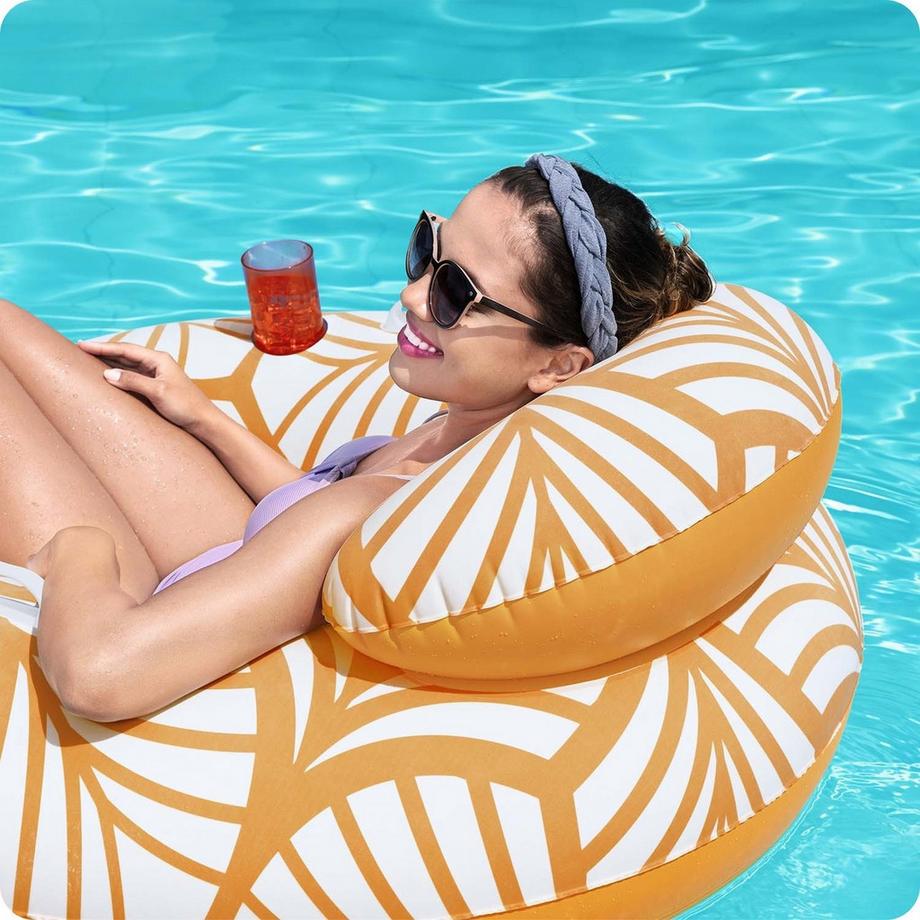 B2X  Anello da nuoto Bestway 43643 con schienale 