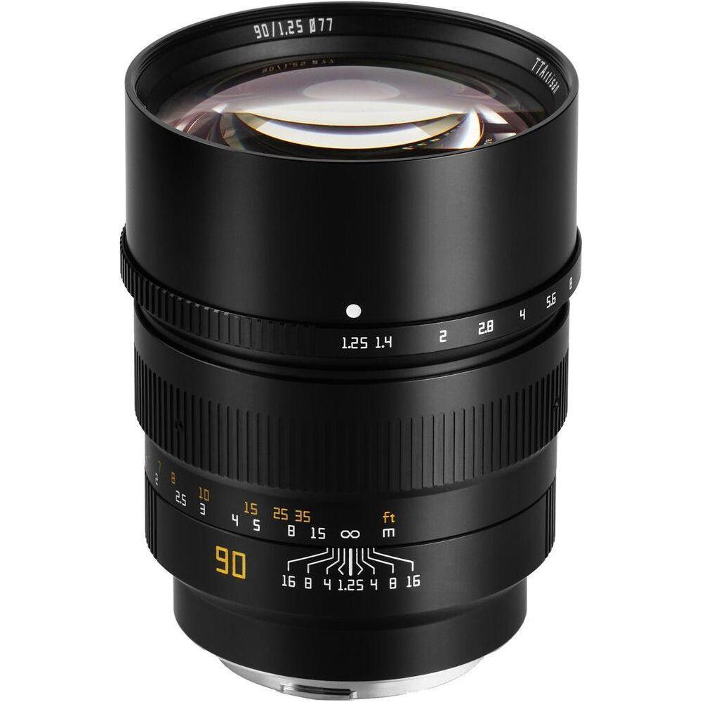 TTARTISANS  TTArtisan 90mm F1.25 MILC Obiettivi standard Nero 
