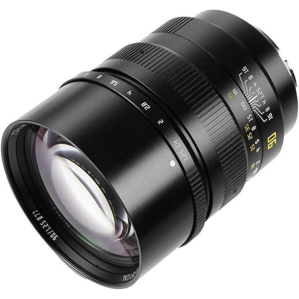 TTARTISANS  TTArtisan 90mm F1.25 MILC Obiettivi standard Nero 