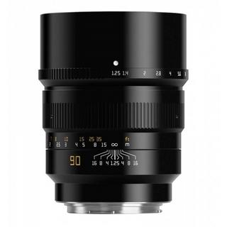 TTARTISANS  TTArtisan 90mm F1.25 MILC Obiettivi standard Nero 