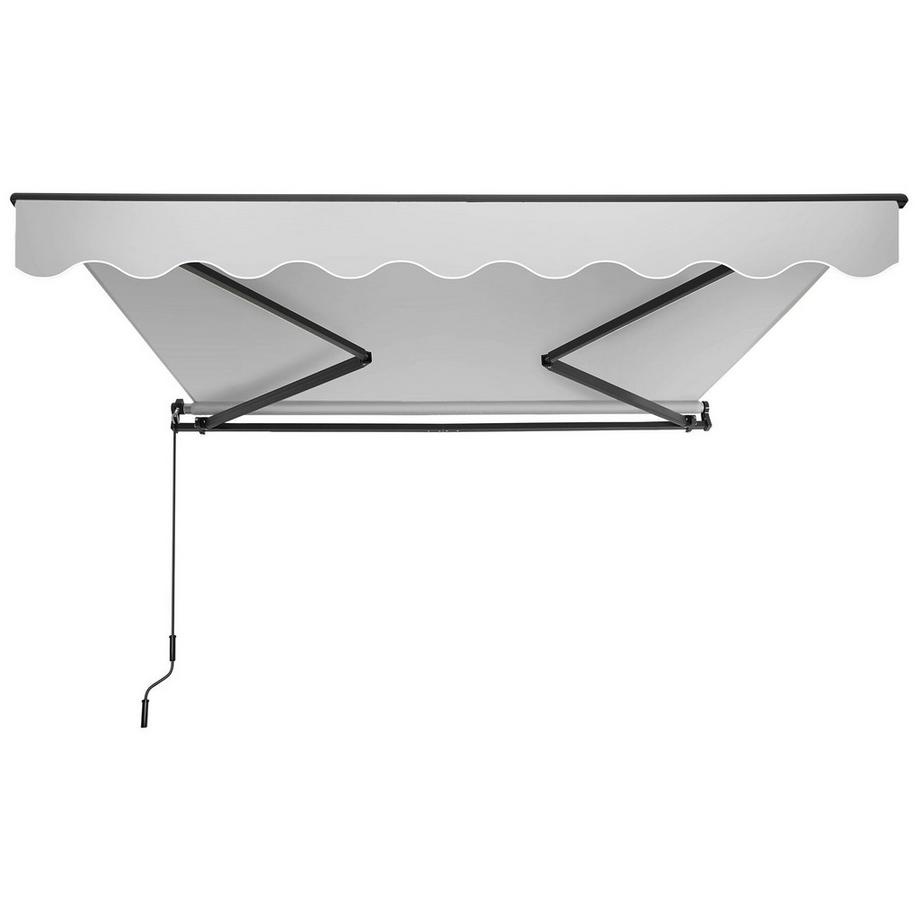 Tectake Gelenkarmmarkise Ornella verschiedene Größen UV-beständig und wasserabweisend  