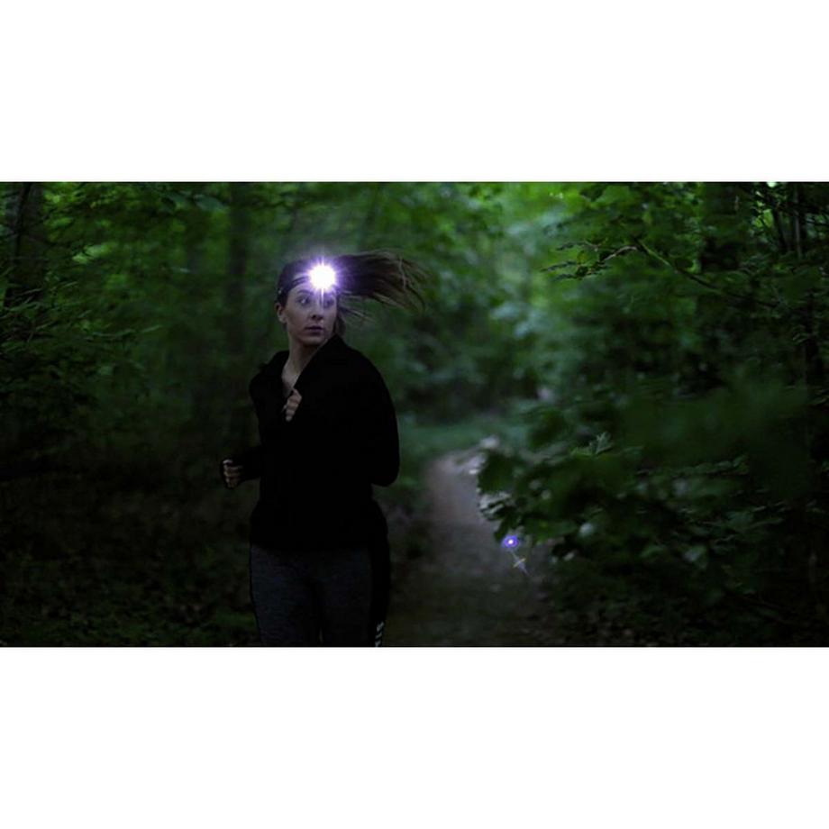 Nedis  Lampe frontale à LED LuxPremium / lumineuse Lampe frontale à LED CREE avec lumière frontale brillante Noir 