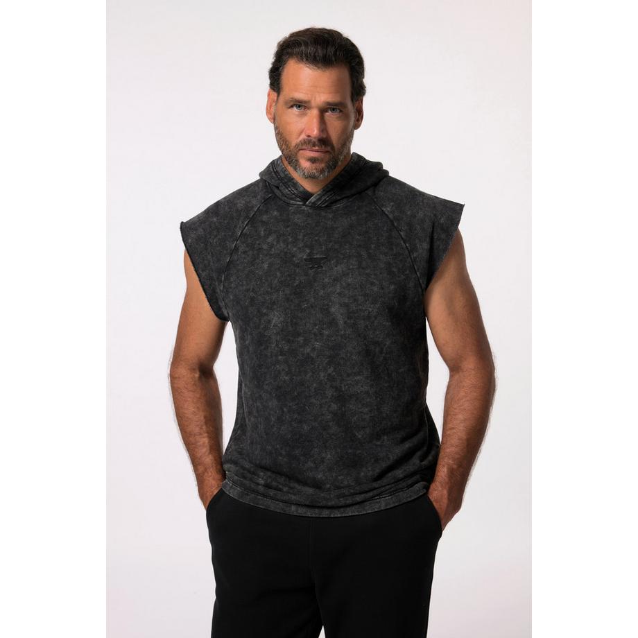 JP1880 Felpa Fitness Senza Maniche con Cappuccio  