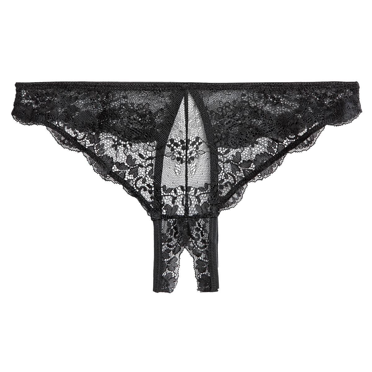 La Redoute Collections  String fendu en dentelle 