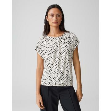 Print-Shirt Slimsi schmal zulaufend