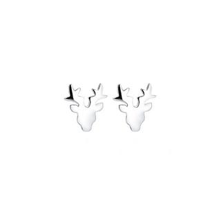 Elli  Boucles d'Oreilles Femmes Motif Cerf Ludique 