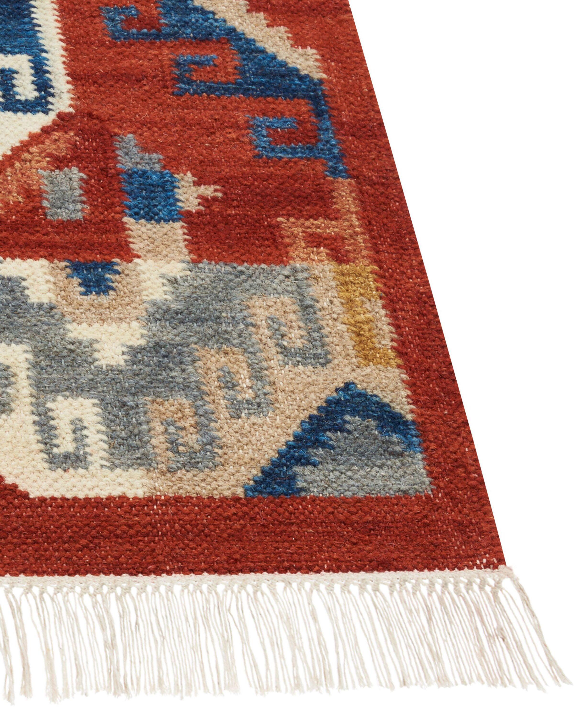 Beliani Tapis en Laine Traditionnel LUSARAT  