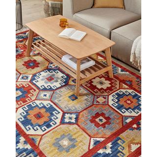 Beliani Tapis en Laine Traditionnel LUSARAT  