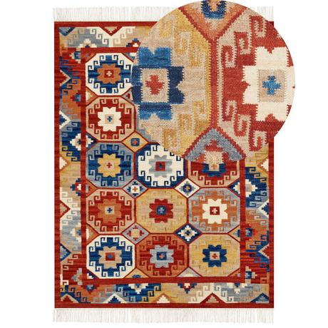 Beliani Tapis en Laine Traditionnel LUSARAT  