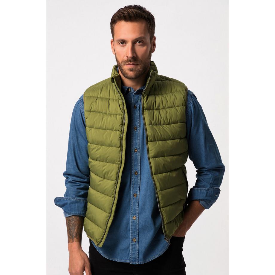 JP1880 Gilet Matelassé Outdoor Col Montant  