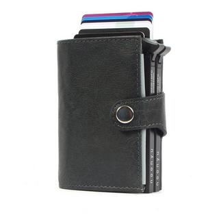 Margelisch Noonyu Double Leather Steelblue Portefeuille  