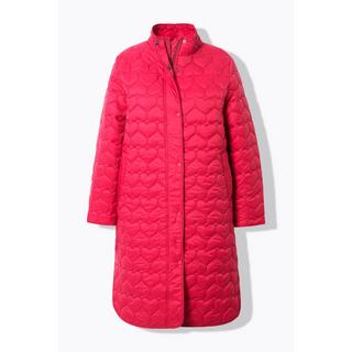 Studio Untold Steppmantel Loose Shape Herz Stepp  