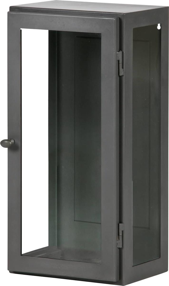 mutoni Armoire suspendue Manta L Métal Gris  