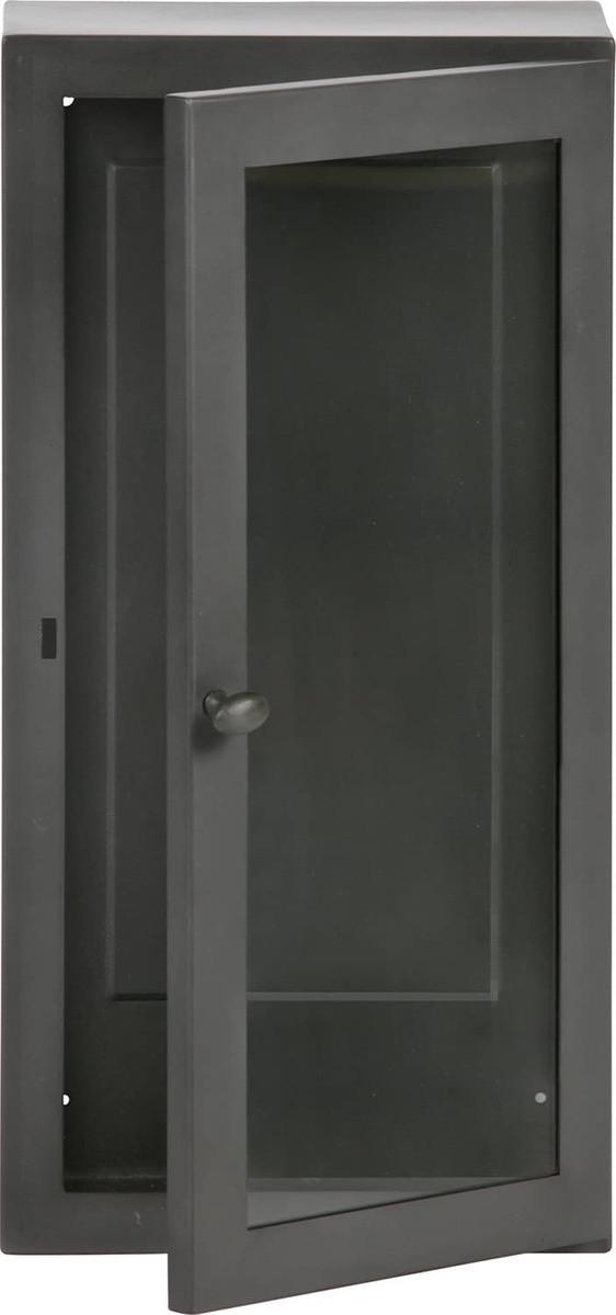 mutoni Armoire suspendue Manta L Métal Gris  