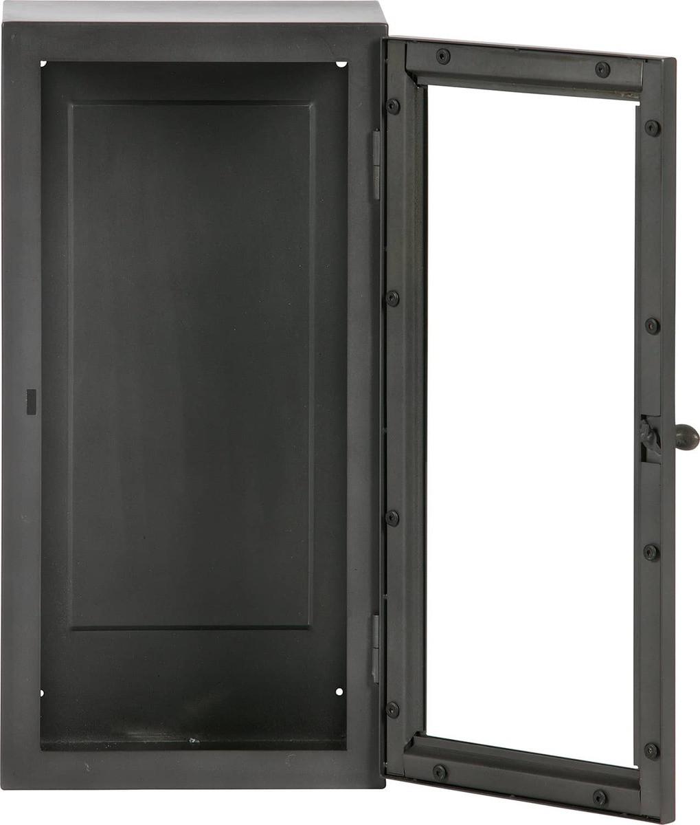 mutoni Armoire suspendue Manta L Métal Gris  