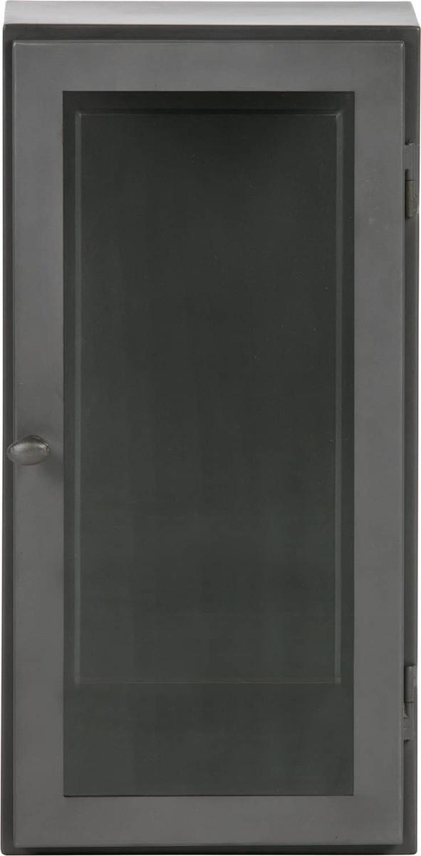 mutoni Armoire suspendue Manta L Métal Gris  