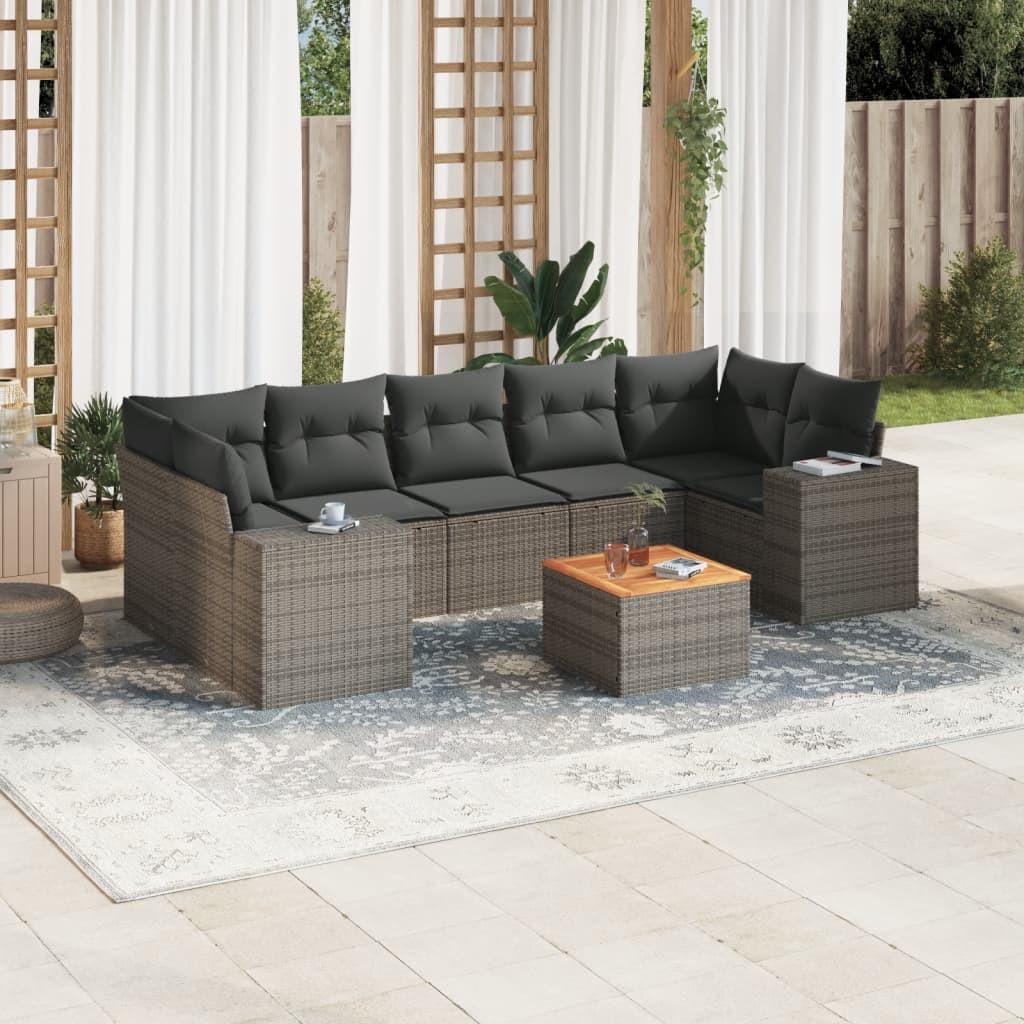 VidaXL Garten sofagarnitur poly-rattan  