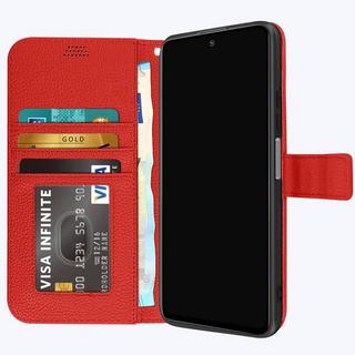 Avizar  Étui Folio Xiaomi Poco X4 GT Rouge 