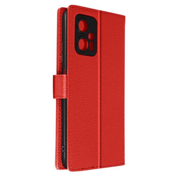 Avizar  Étui Folio Xiaomi Poco X4 GT Rouge 