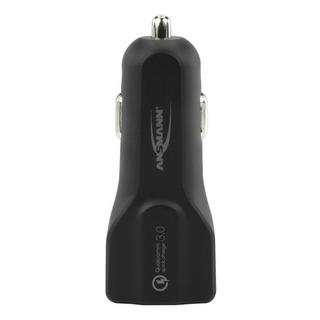 ANSMANN  1000-0024 chargeur d'appareils mobiles Téléphone portable, Smartphone, Tablette Noir Allume-cigare Charge rapide Auto 