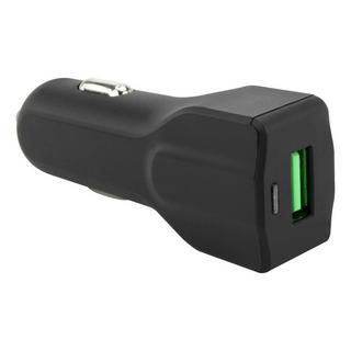 ANSMANN  1000-0024 chargeur d'appareils mobiles Téléphone portable, Smartphone, Tablette Noir Allume-cigare Charge rapide Auto 