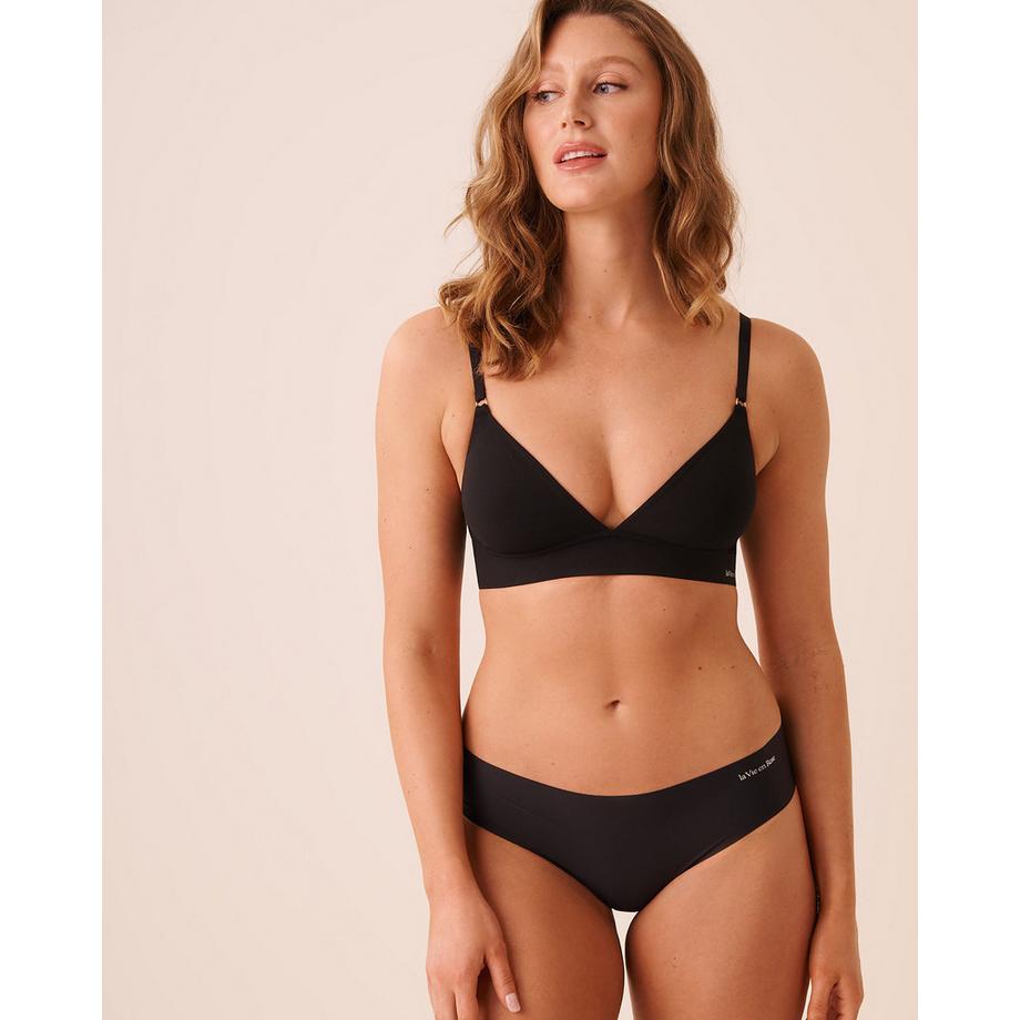 Bralette en microfibre extensible