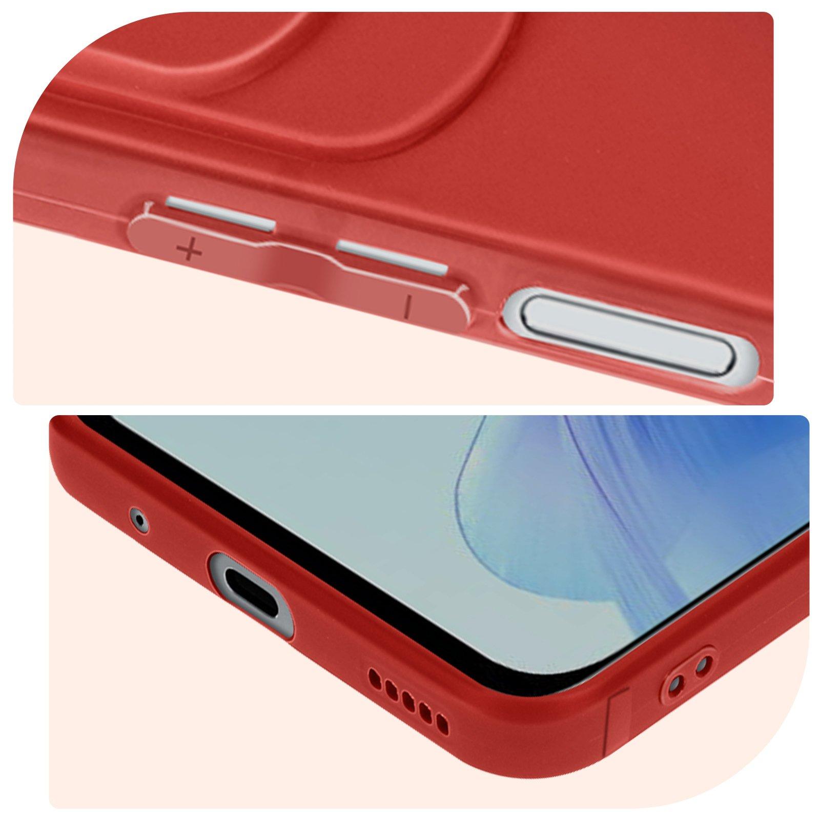 Avizar  Cover Honor 90 Lite opaca rossa 